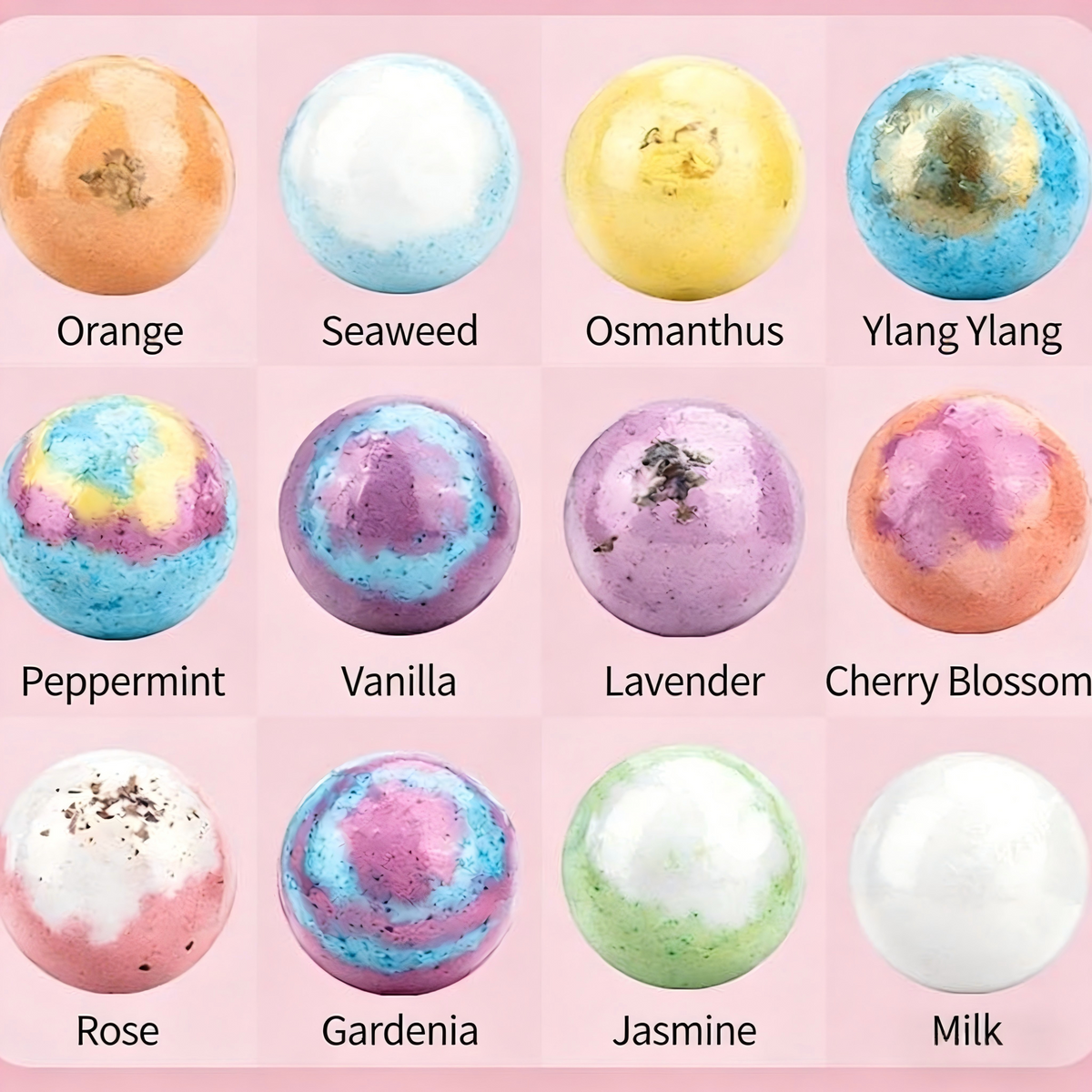 Velura Aromatherapy Bath Bomb Gift Set — Luxury Fizzy Spa Collection