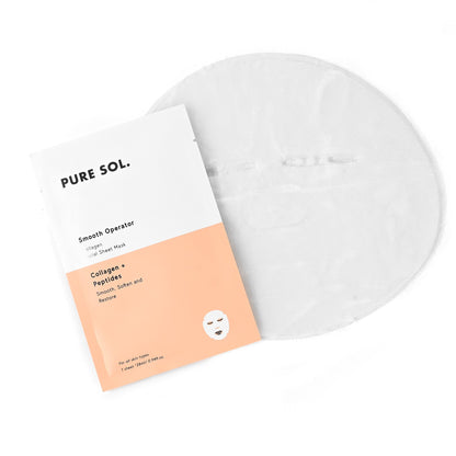 PURESOL Smooth Operator Collagen Sheet Mask Set