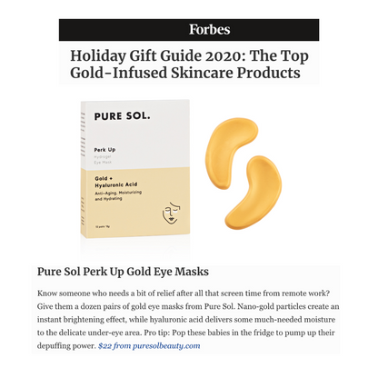PURESOL Perk Up Gold Collagen Hydrogel Eye Masks
