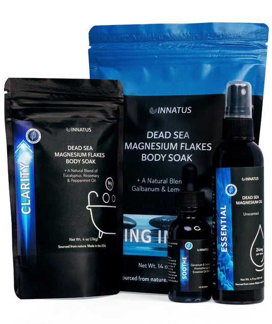 Velura Dead Sea Spa Gift Set — Bath Salt, Magnesium & Essential Oils