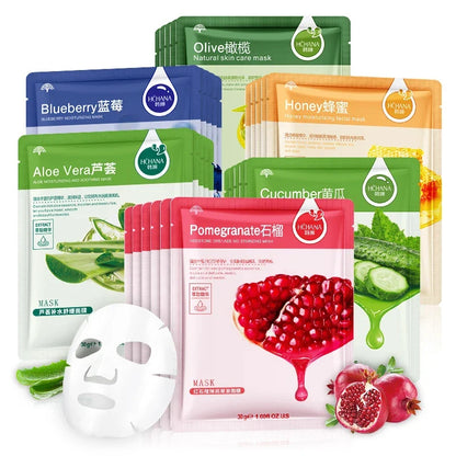 Velura Botanical 10-Piece Sheet Mask Set