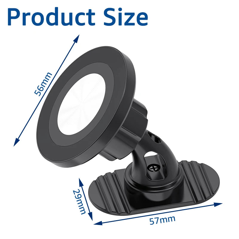 Premium Magnetic Car Phone Holder - Velura14k MagSafe Dashboard Mount