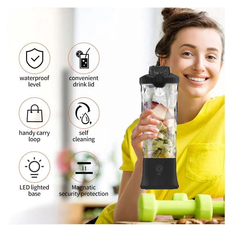 Premium 20oz Portable Blender - Velura14k Wellness Essential