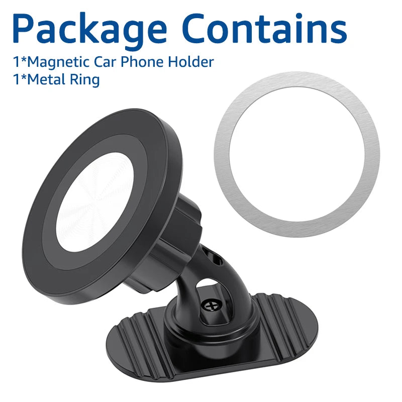 Premium Magnetic Car Phone Holder - Velura14k MagSafe Dashboard Mount
