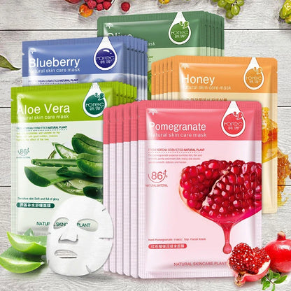 Velura Botanical 10-Piece Sheet Mask Set