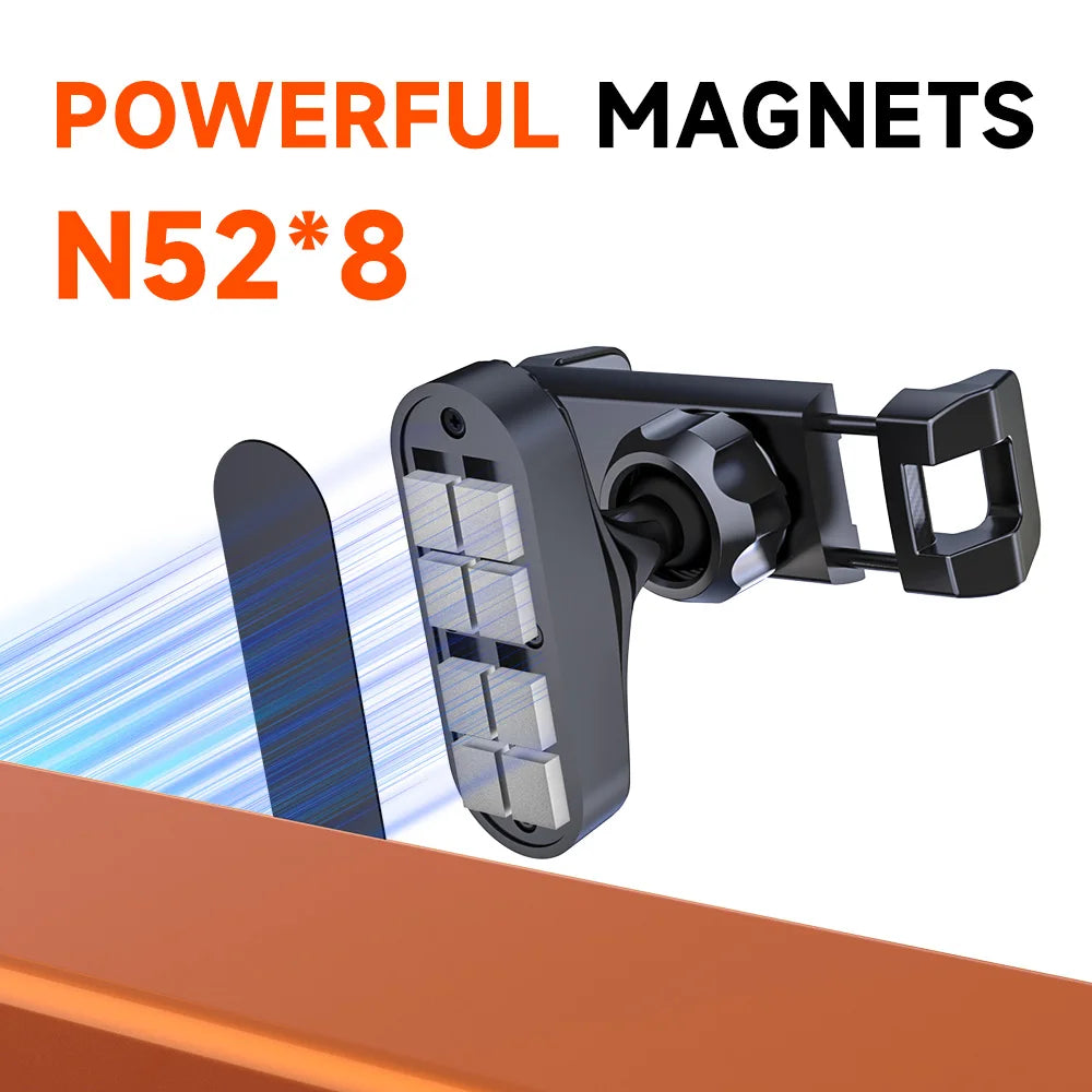 Premium 360° Magnetic Phone Holder - Velura14k Universal Clamp Mount