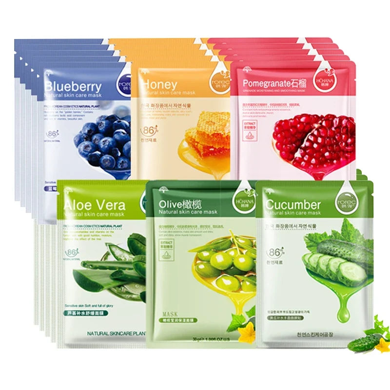 Velura Botanical 10-Piece Sheet Mask Set