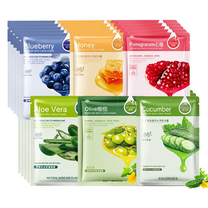 Velura Botanical 10-Piece Sheet Mask Set