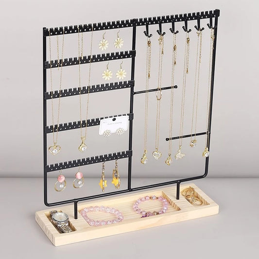 Premium Metal Jewelry Organizer Stand - Velura14k Luxury Display
