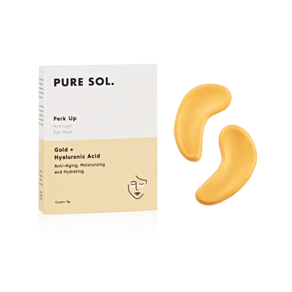 PURESOL Perk Up Gold Collagen Hydrogel Eye Masks