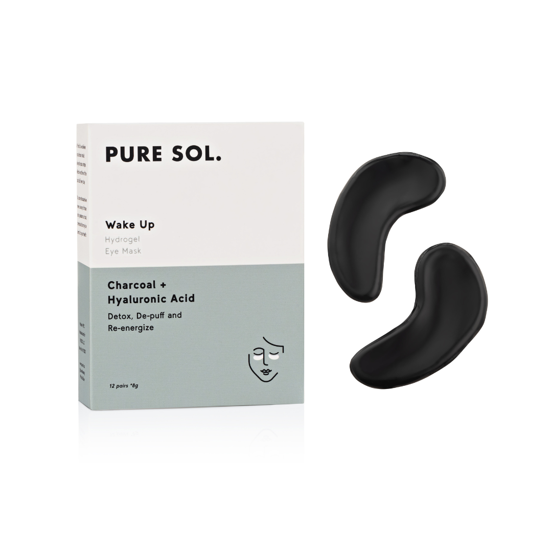 PURESOL Wake Up Charcoal Hydrogel Eye Masks