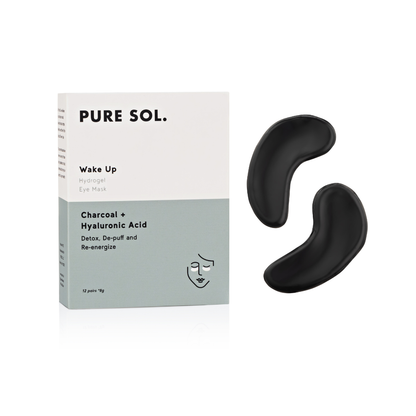 PURESOL Wake Up Charcoal Hydrogel Eye Masks