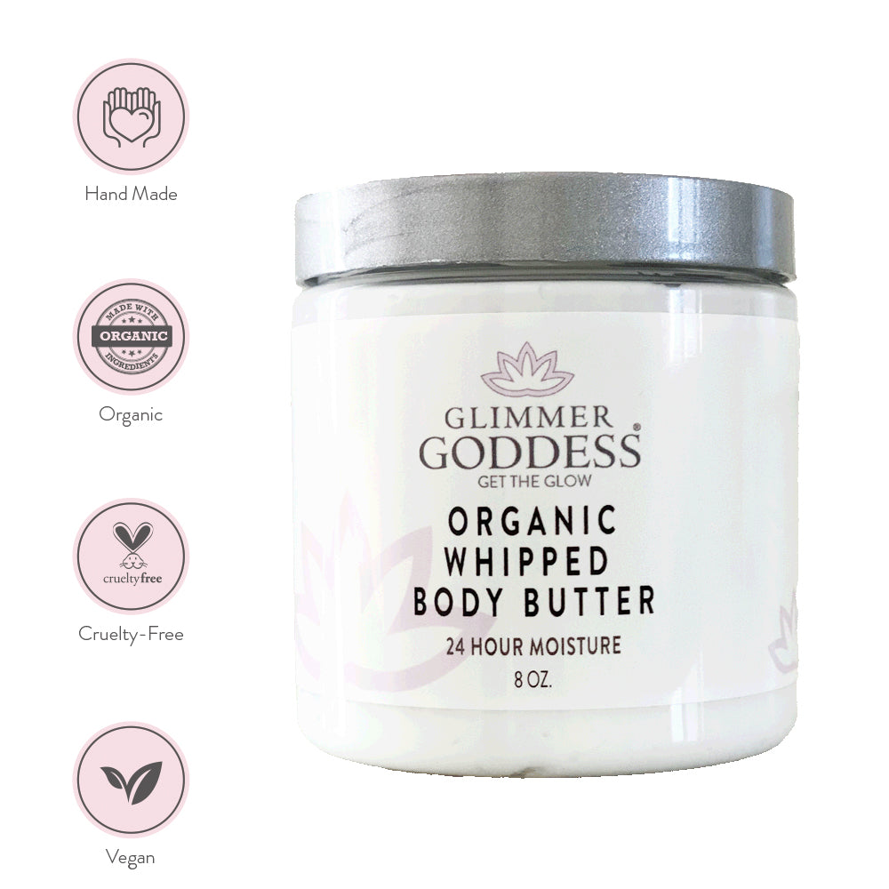 Velura Organic Whipped Body Butter — Deep Moisture Skin Renewal