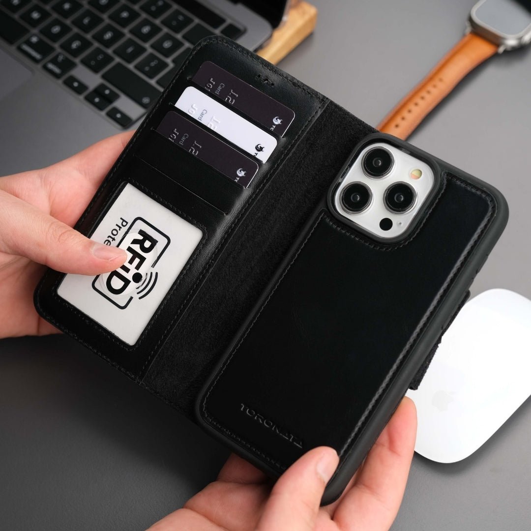 Casper iPhone 16 Pro Wallet Case Leather MagSafe-6