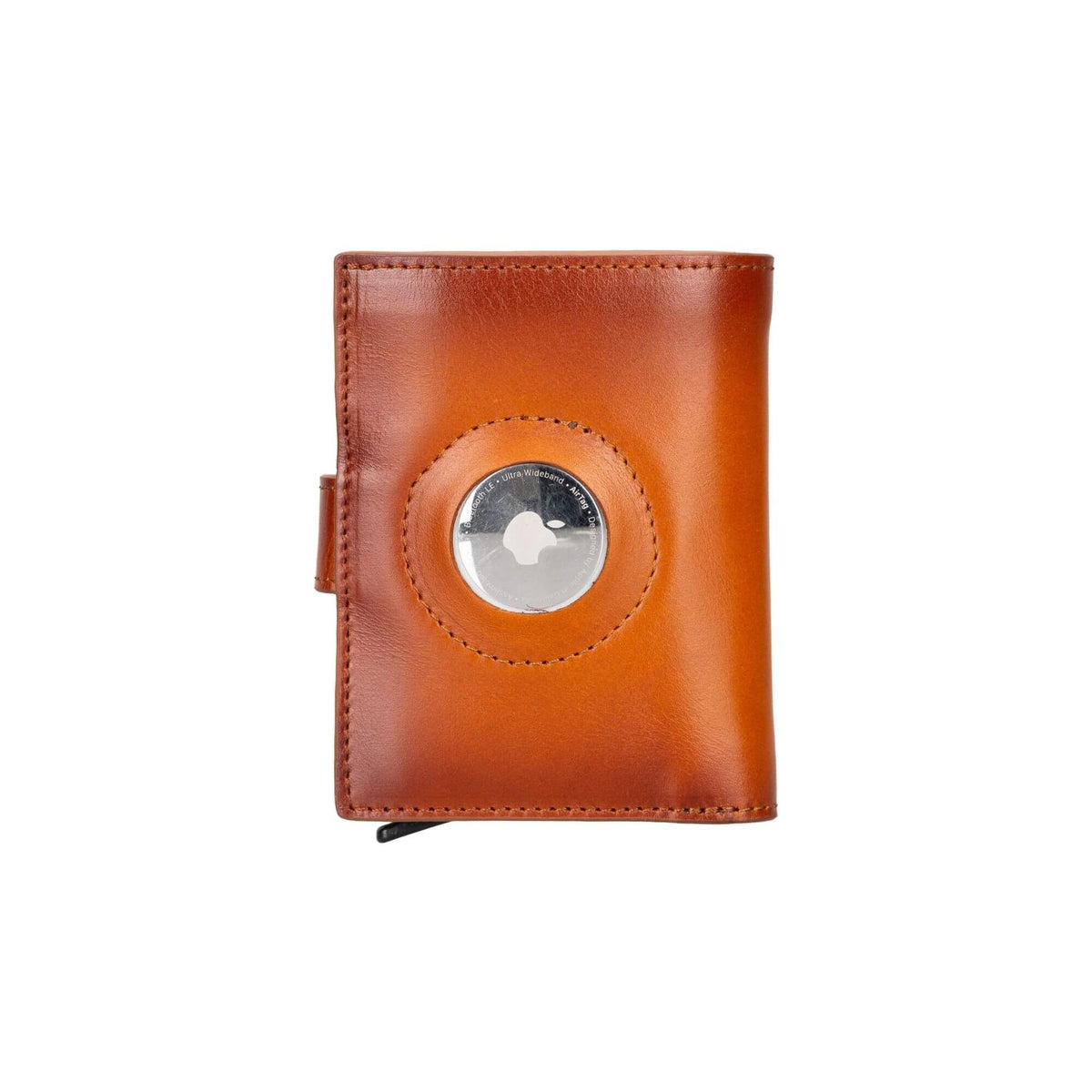 Douglas Genuine Leather Pop-Up Wallet with AirTag Slot - RFID Blocking Cardholder-1
