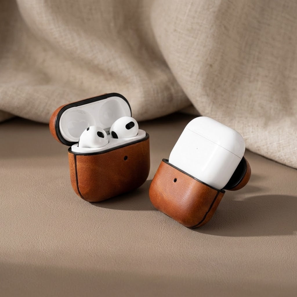 Gillette Leather Case for AirPods 3