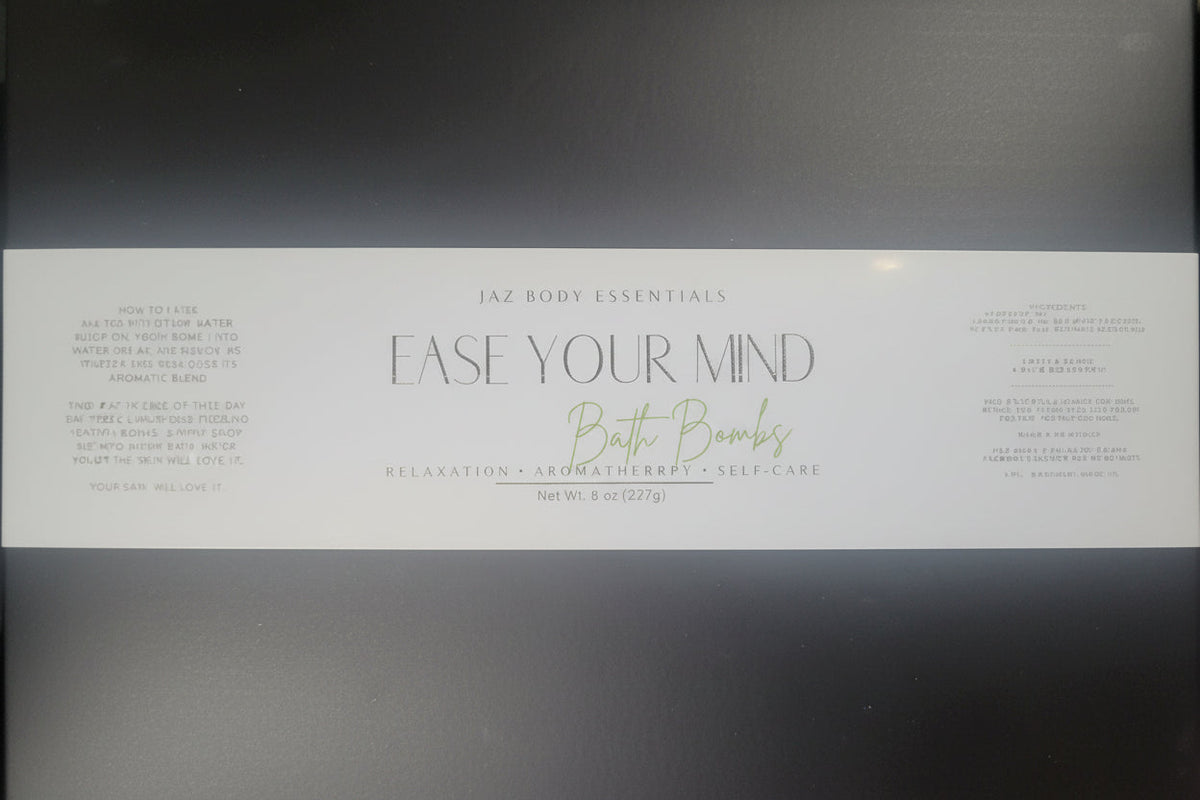 Ease Your Mind Fizzy Bath Bombs