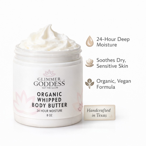 Velura Organic Whipped Body Butter — Deep Moisture Skin Renewal